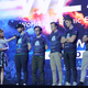 Dota 2 team Alliance being interviewed on stage at the WESG 2016 Finals. Image via Starladder.TV